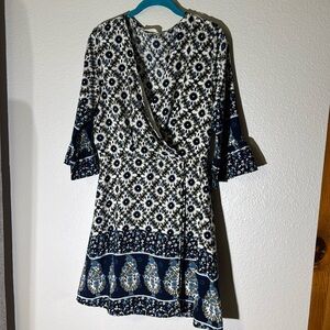 Altar’d State Faux Wrap Dress small